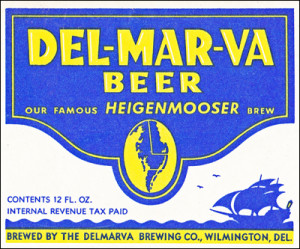 Delmarva Beer label